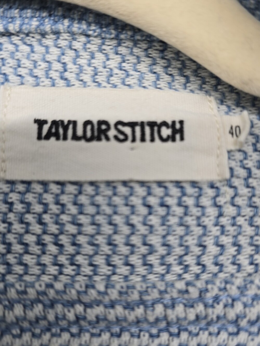 Taylor Stitch The Division Shirt jacket 100% organic cotton light blue size 40 - Picture 5 of 7